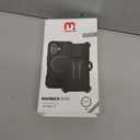 M MYBAT PRO Maverick Series iPhone 16 6.1 Case with Belt Clip Holster,[Compatible with Magsafe] w/Screen Protector,Anti-Drop,Shockproof,with 360°Rotating Kickstand,Heavy Duty Protection Black