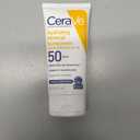 CeraVe 100% Mineral Sunscreen SPF 50 with Zinc Oxide & Titanium Dioxide, Hyaluronic Acid & Ceramides, Oil Free & Non-Greasy, Hydrating Mineral Sunscreen For Body, 5 oz