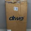 Drive Medical No Gap Deluxe Half Length Side Alloy Steel Bed Rails with Brown Vein Finish, For Adults - 2 Count