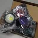 BYQY Outdoor Spot Lights for Yard,120V Plug-in Christmas Spot Lights with Timer Remote Control,6000K Landscape Lighting with 5 Color Lenses (Red,Yellow,Green,Blue,Purple),IP67 Waterproof,2 Pack