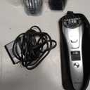 Panasonic Multi-Groomer Electric Beard Trimmer for Men, Mens Trimmer for Beard, Hair and Body, 39 Trim Length Settings with 3 Attachments, Corded/Cordless Operation  ER-GB80-S (Silver)