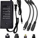 42V 2A 4-in-1 (4 Plugs) Replacement Scooter Charger for Jetson,Gotrax,Razor,Brid,Swagtron,Segway, Sisigad,Hiboy,Ninebot 36V Lithium-ion Battery
