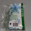 Set of 2 Winter Snowflake Pillow Covers Blue Christmas Decorative Throw Pillow Cases 18x18 Inch Farmhouse Xmas Holiday Outdoor Cotton Linen Pillowcase for Living Room Couch Sofa Decor