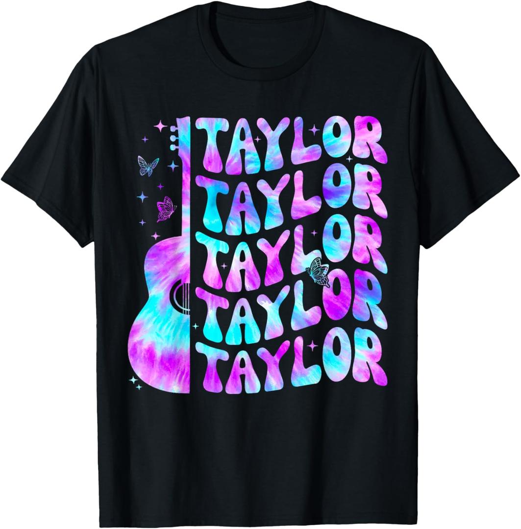 Groovy Birthday T-Shirt (Small, Black)