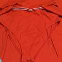Women's Red Swim Skirt With Built-in Briefs - High Elastic Waist, Quick Dry Swimwear Bottom Size S