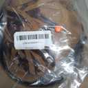 GERVAISE Womens Western Cowgirl Costume 70s Hippie Tassels Fringe Vest outfit Hat 5pcs (Medium, Brown)