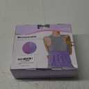 SuzziPad Microwave Heating Pad for Back Discomfort, Microwavable Heat Pads for Lumbar, Waist, Stomach, Neck Shoulder, Wrap with Moist Therapy, Warm & Cold Compress (Purple)