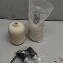 GalDal 2pcs/Set Beige Hand Soap Dispenser Sets,Resin Liquid Soap Dispenser for Bathroom Countertop,Bathroom Lotion Dispensers-10.6oz.