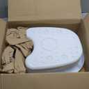 Ionic Foot Bath Detox Machine - Suitable for Home Use, Home Salon-Level Spa Detox Machine, Healthy Detoxification, with Foot Bath, Array * 2, Liner (Large, White)