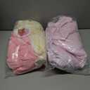 Wilwolfer Kid Tent with Mat, Star Lights - Kids Play Tents for Toddlers Kids Tents Indoor Playhouse - Princess Tent for Girls Toy House Gift (Pink with Cloth)