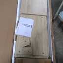 YITAHOME Rattan TV Stand for up to 65 Inch TVs, Boho Entertainment Center with Storage, TV Media Console with Drawers, Adjustable Shelves for Living Room (Natural Oak) (58")