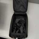 whale fall 10L Bike Rack Bag – Hard Shell Waterproof Rear Trunk Pannier, Saddle Seat Bag Carrier with Rain Cover, 4-Side Reflective Panels, Shoulder Strap & Handle, Bike Accessories, Gifts for Men