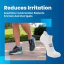 Balega Hidden Comfort Performance No Show Athletic Running Socks for Men and Women, Large