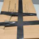 Mini Split Ground Stand for 18000-36000 BTU, Mini Split AC Bracket for Ductless Air Conditioners Heat Pump System, Heavy Duty Condenser Stand Adjustable Length 27.5" to 41.3" Max Load 550Lbs (Black)