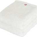Generic Imabari Towel Small Bath Towel Dry Form Made in Japan Set of 2 Thick Absorbent Quick-Dry (White, Small Bath Towel)