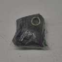 Zenna Home Easy to Install Window Curtain, Simon, with Grommet Top (1 Panel), 40 inches x 63 inches, Medium, Black (Larson) 1 Panel