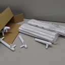 Storage MANIAC Sweater Drying Rack, Mesh Clothes Drying Rack, Stackable Laundry Drying Rack, Lay Flat Dryer for Delicates, Portable Dry Rack for Indoor or Outdoor, White, 4-Pack