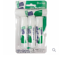 4 Count Office Works Glue Sticks - Clear