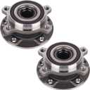 Autoround Pair 513349 Front Wheel Bearing Hub Assembly Compatible with 2014-2023 Jeep Cherokee without Off Road Suspension