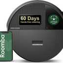 iRobot Roomba 205 DustCompactor Vac Robot Vacuum - Compacts Dirt Inside, No Emptying for 60 Days, Space Saving, No Dock Needed, Bagless, Intense Power-Lifting Suction, LiDAR Navigation, Multi-Surface