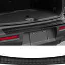 Rear Bumper Protector Compatible with Nissan Pathfinder 2022-2025 2026 S/SV/SL/Platinum Accessories External Rear Bumper Protector ABS Material Matte Black Trunk Door Entry Guards