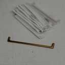 Amerdeco 10 Pack Brushed Gold Cabinet Pulls 5 Inch(128MM) Hole Centers Kitchen Cabinet Handles Hardware Kitchen Handles for Cabinets Cupboard Handles Drawer Pulls ZH0041