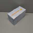 Youth Soccer Ball Size 3/4/5, Kids Outdoor Play Game Training Practice Soccer Ball for Teen Boy Girl Indoor Outdoor with 1 Pump 1 Net Bag and 1 Gift Box (White)