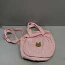 Small Diaper Bag Tote, Crossbody Diaper Bag Mini Purse with 8 Pockets, Travel Baby Bag for boys & Girls, 2 Insulated Pockets, Pink