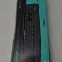 Logitech MK345 Wireless Keyboard and Mouse Combo with Palm Rest, 2.4 GHz USB Receiver, Compatible with PC, Laptop, Black (1 Pack)