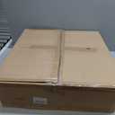 Bigsee Silver Vases Centerpieces Crystal Flower Stand with Hanging Crystals, 5 Tier Round Chandelier Pedestal Stand for Wedding Road Lead T Stage Flower Arrangement Decoration