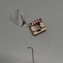 Phoking Red Dot Riser Mount Picatinny Riser Mounts for T1 T2 H1 H2 Optic Sight Accepts All Footprint Optics (Tan)