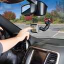 Tuff Tech Super Stick Windshield and Dash Mount Phone Holder, Universal Car Phone Holder