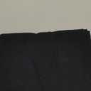 MooMee Bedding Pillowcases Pack of 2 100% Washed Cotton Linen Like Textured Breathable Durable Soft Comfy (Solid Black, Standard)