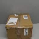 NestOrganix 10 Tier Vertical Shoe Rack, Stackable Narrow Shoe Rack Organizer for Entryway Closet Corner, Free Standing Shoe Rack Tower Shelf, Space Saving, Curved, Off White