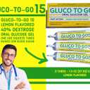 15 - Oral Glucose Gel Lemon Flavored, 37.5g, 3 one use Squeeze Tubes per Package/Twist Cap