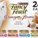 Purina Fancy Feast Gravy Lovers Variety Pack Feast Pate in Wet Cat Food Gravy - (Pack of 1) 4.5 lb. Boxes (EXP 03/31/28)