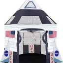 ArtCreativity Kids Tent Indoor Pop up Play Tent for Kids, Outer Space Party Decorations & Space Toys for Ages 4-12 Indoor & Outdoor Playhouse, Spaceship Playhouse for Birthday Party Decoration
