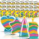 Liberty Imports Sand Art Kits for Kids - Create Your Own Colored Sand Art, Includes Bottles, Funnels, Sticks, Bags of Sand for Arts and Crafts, Schools, Birthday Party Favors Bulk (24 Pack)