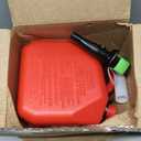 Scepter FR1G252 Fuel Container with Spill Proof Spout with Bonus Spout Extender, Red Gas Can, 2 Gallon
