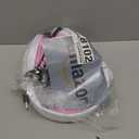 Fachixy FC100 Gaming Headset with Microphone for PS4, PS5, Switch, Xbox, Mac, PC Gaming Headphones with Mic, Gamer Headset with RGB Light - White-Pink