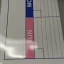 Large Dry Erase Calendar for Wall - Undated 1 Month Wall Calendar, 40" x 30", Erasable & Reusable Laminated Calendar with 8 Round Stickers, Great Layout Wall Calendar Dry Erase for Home, Office and School