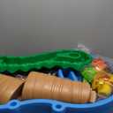Step2 Tropical Rainforest Water Table, Kids Water and Sand Activity Sensory Playset, Summer Outdoor Toys, 13 Piece Water Toy Accessories, For Toddlers 1.5+ Years Old, Blue & Brown