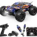 HYPER GO H16DR 1:16 Scale Ready to Run Fast Remote Control Car, High Speed Jump RC Monster Truck, Off Road RC Cars, 4WD All Terrain RTR RC Truck with 2 LiPo Batteries for Boys and Adults