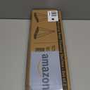 Comfify Hanging Shelves for Wall - Set of 2  Rustic Farmhouse Boho Shelves with String  17x5.2  Thick Distressed, Torched Look Real Wood - Rustic White