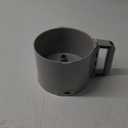 112204S Cutter Bowl Fit for Robot Coupe R2, R2B, R2N, R2 Dice Food Processors  3-Quart Gray Replacement Bowl