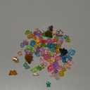 Tiny Resin Animal Mini Garden Figurines Decor Ornament for DIY Aquarium Accessories Luminous Dog Duck Glow in The Dark 60pcs