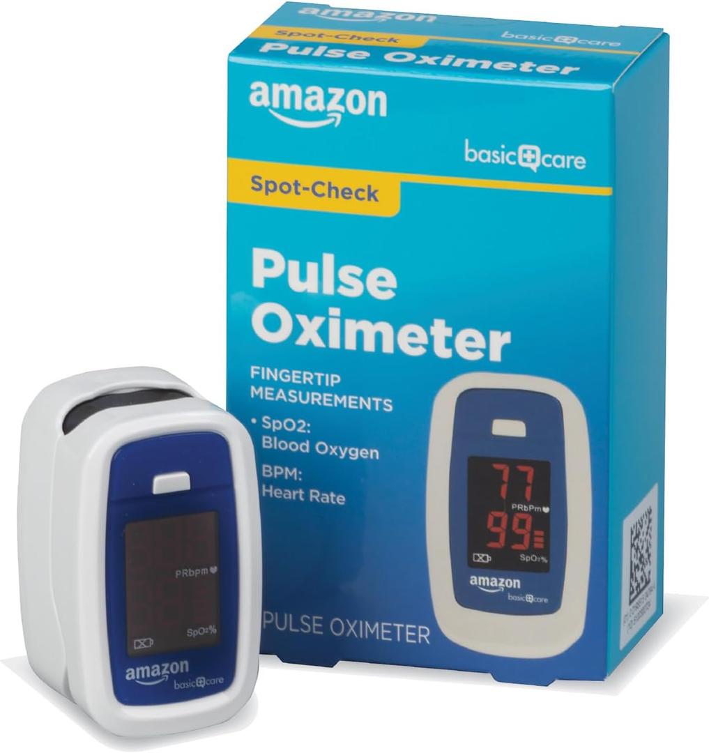Amazon Basic Care Pulse Oximeter (Previously Healthwise)