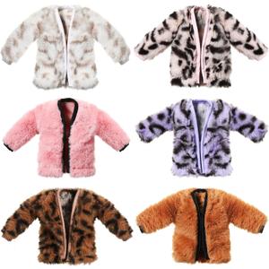 6 Pieces 11.5 Inch Girl Doll Clothes Accessories Winter Coat Doll Clothing Doll Outfits for Girls Birthday Gifts Pretend Play Doll Decor