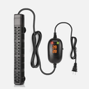 HiTauing Aquarium Heater, 50W/100W/200W/300W/500W Submersible Fish Tank Heater with Over-Temperature Protection and Automatic Power-Off When Leaving Water for Saltwater and Freshwater