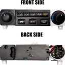 Climate Control Module 79600-S84-A01ZA & 599-268 Compatible with Honda Accord 1998-2000, Odyssey 1998-2004 - AC Heater Control Panel Replace 79600S84A01ZA